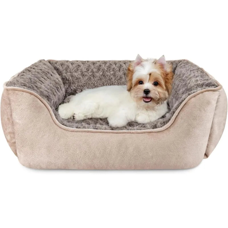 Rectangle Dog Bed for Large Medium Small Dogs