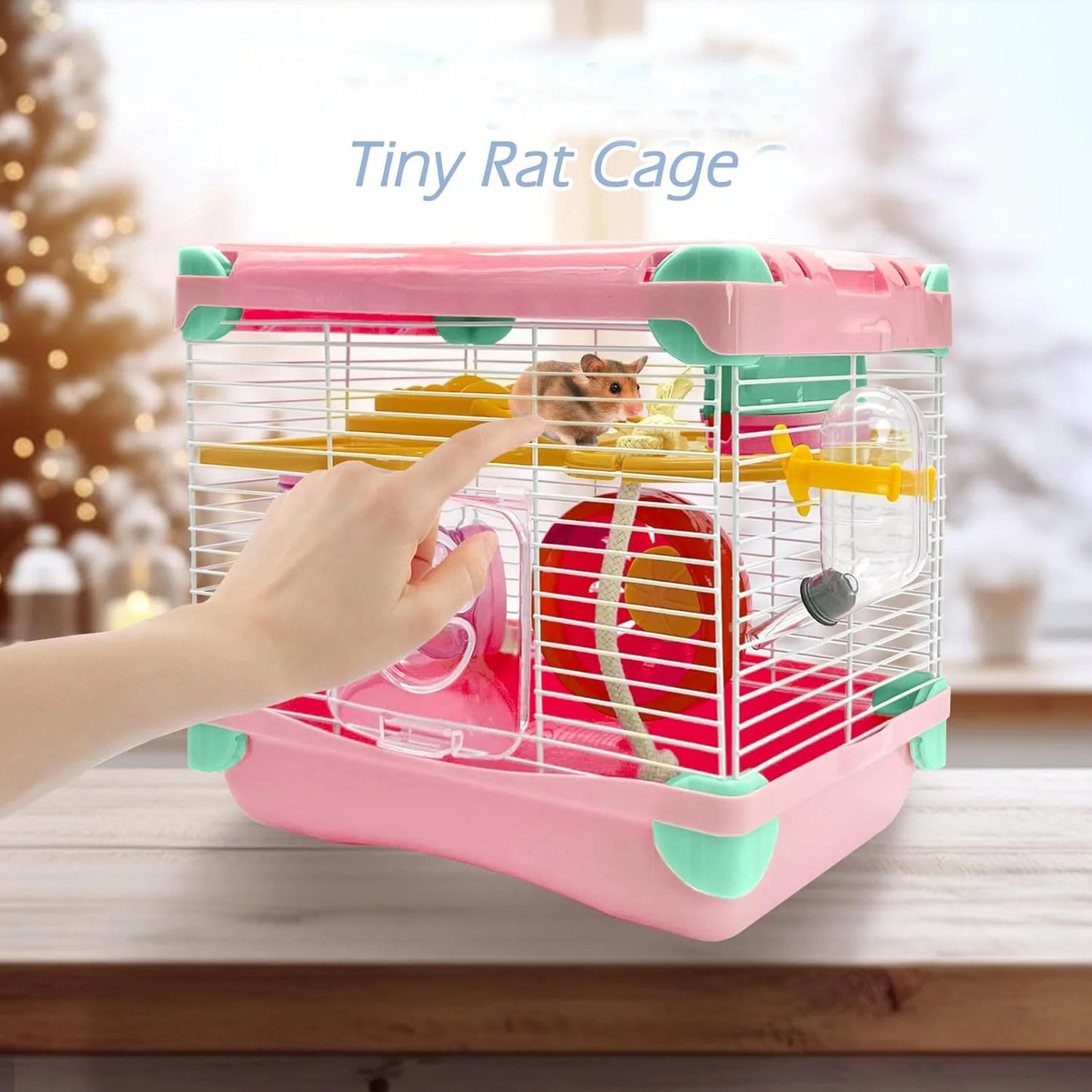 Portable Hamster Cage Travel Cage