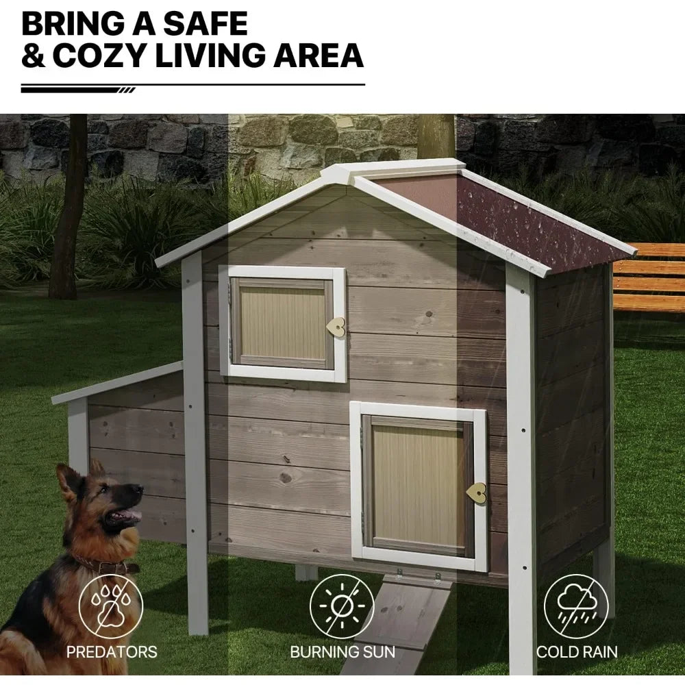 Chicken Coop Hen House With Nesting Box