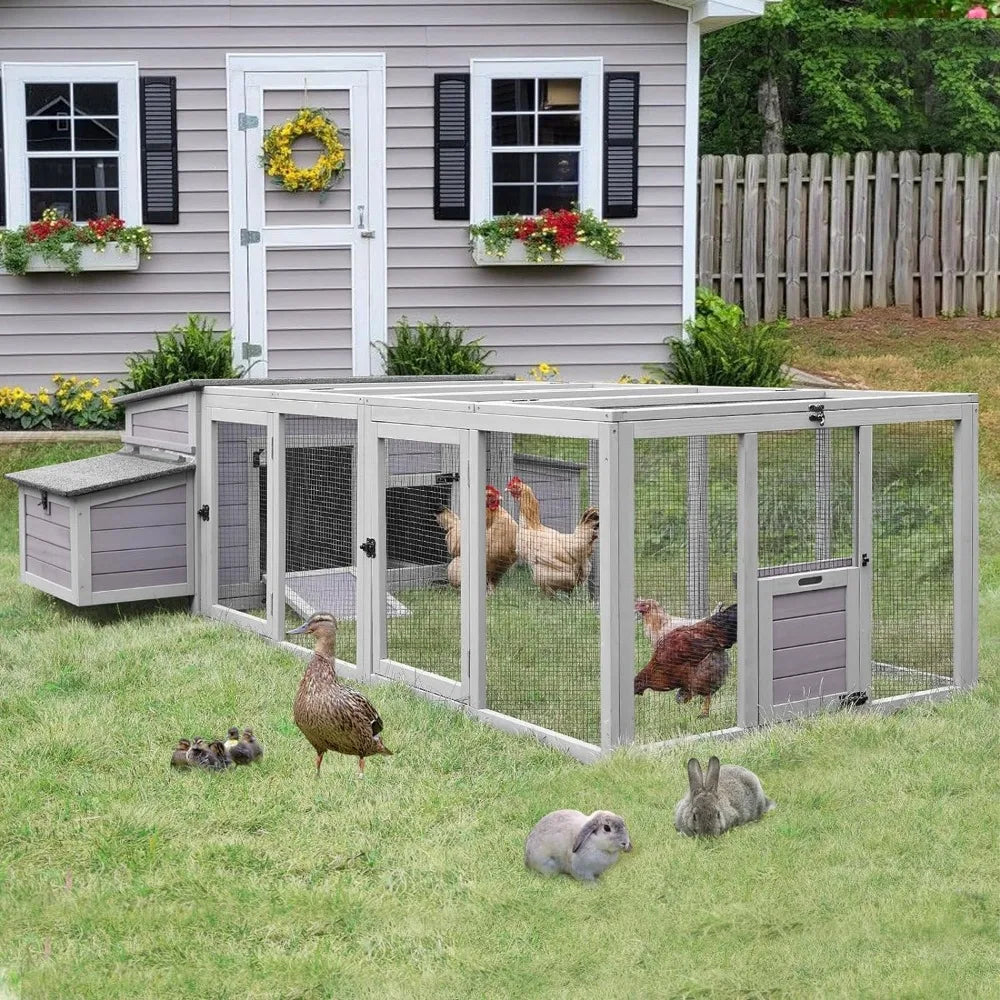 103" Large Chicken Coop for 4-6 Chickens