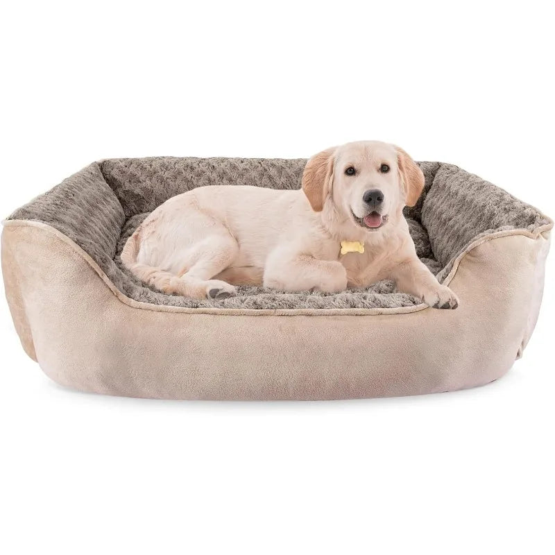 Rectangle Dog Bed for Large Medium Small Dogs