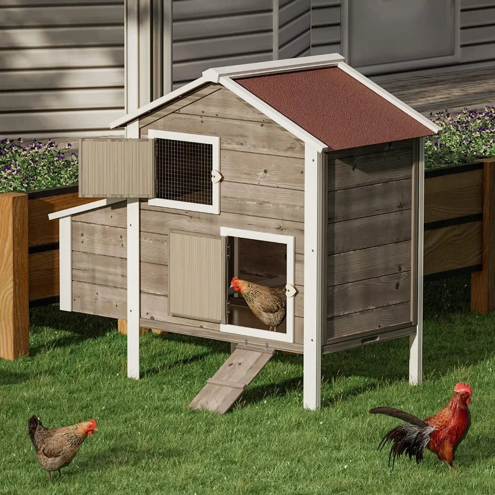 Chicken Coop Hen House With Nesting Box