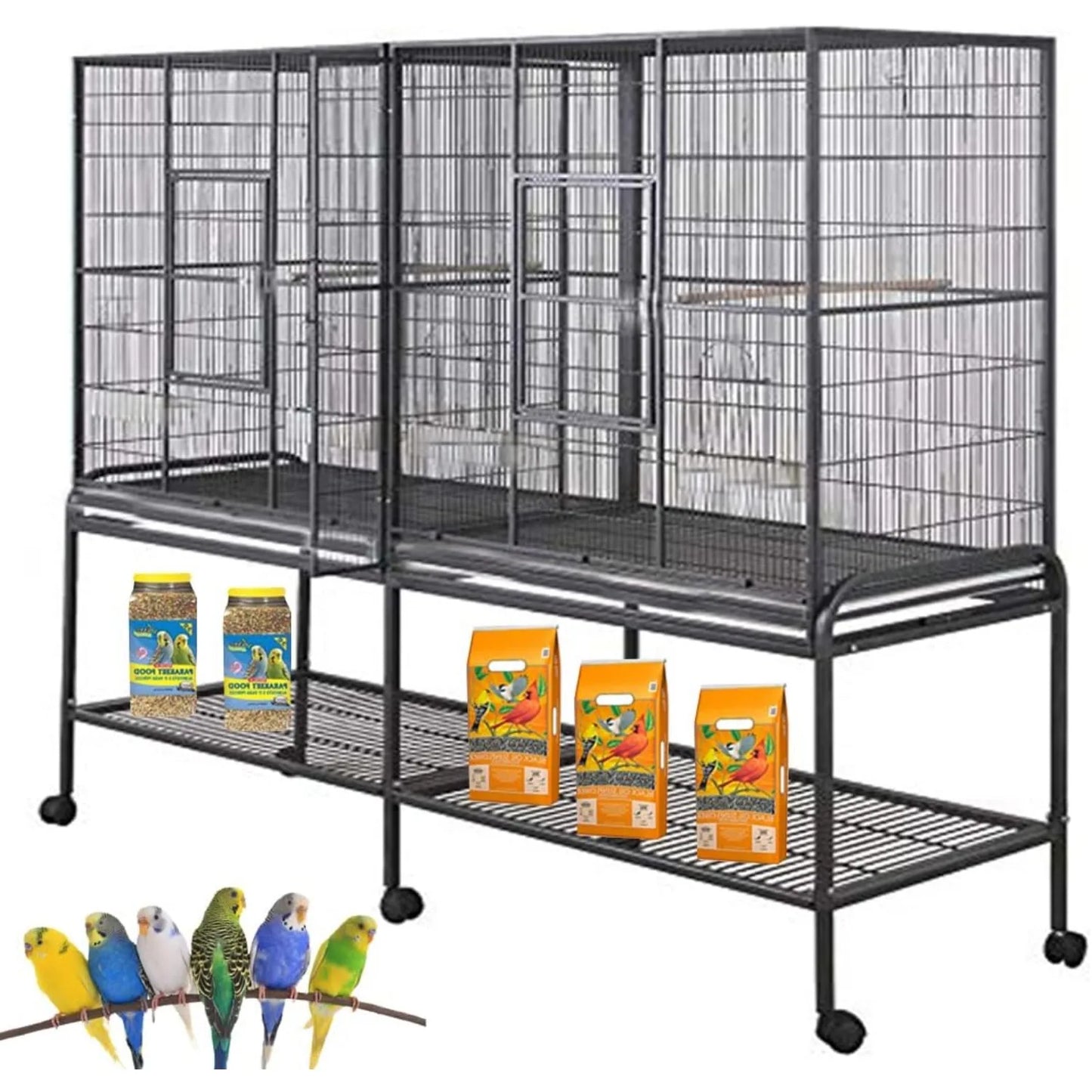 Tree house Double Bird cage