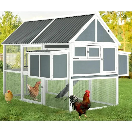 84” Large Chicken Coop, for 8-10 Chickens